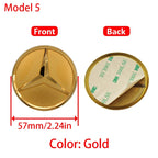 1Pc 52mm 57mm Car Steering Wheel Center Emblem Stickers For Mercedes Benz AMG W203 W206 W205 W211 W212 W210 W201 Badge Accessory