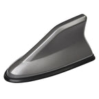 16cm Universal Carbon Fiber Look Car Roof Top Mount Shark Fin Aerial Antenna Toppers Auto Radio AM FM Antenna Signal Amplifier