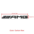 3D ABS Car AMG Logo Badge Rear Trunk Emblem Stickers Decal For Mercedes Benz AMG A B C E G W211 W203 W204 W210 W124 Accessories