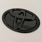 Modified Black Bottom Front Grille Badge Trunk Car Logo Suitable for Toyota RAV4 CAMRY COROLLA LANDCRUSER RAV4 VIOS SIENNA YARLS