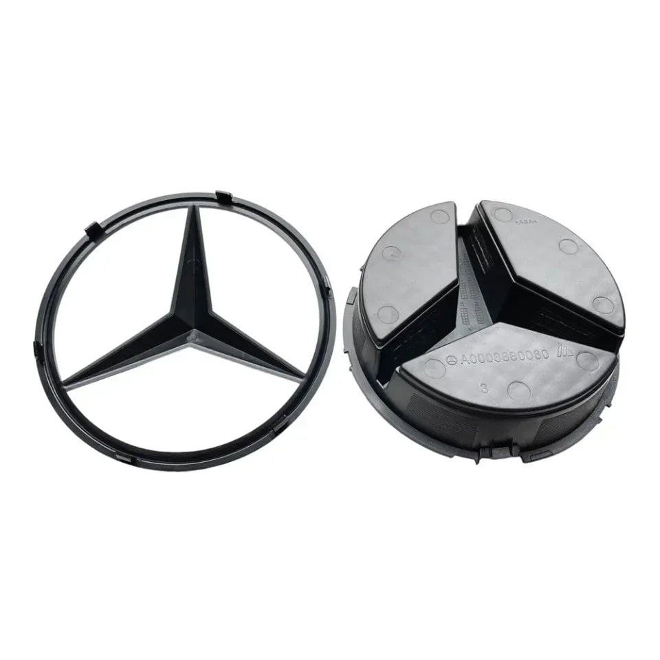 1pcs For Mercedes Benz B/C/E/S W176 W246 W205 W212 W207 W217  W166 X166 X156 X204 Front Grille Emblem Star Badge