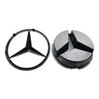 1pcs For Mercedes Benz B/C/E/S W176 W246 W205 W212 W207 W217  W166 X166 X156 X204 Front Grille Emblem Star Badge