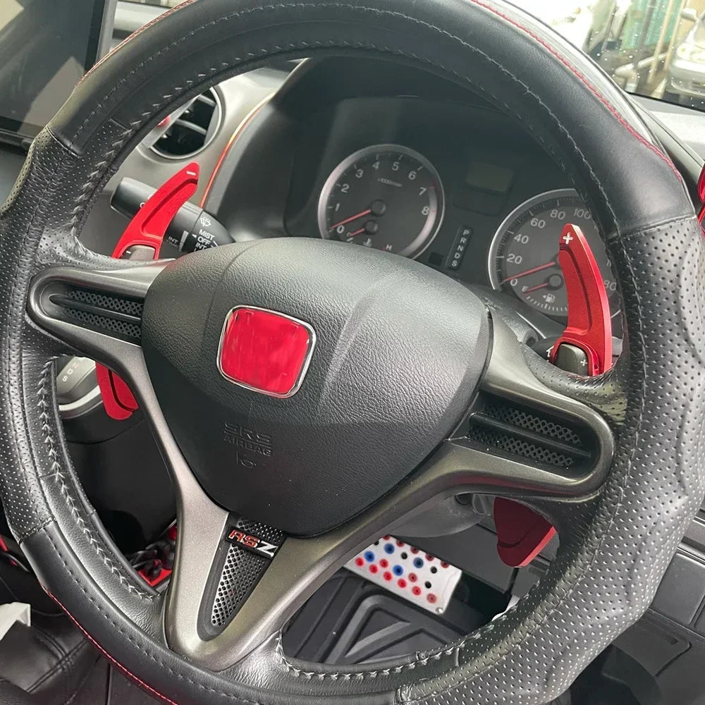 Car Steering Wheel Shift Paddles Shifter Extension For Honda Civic G9 9th Generation IX FB7 2012 2013 2014 2015 Car Accessories