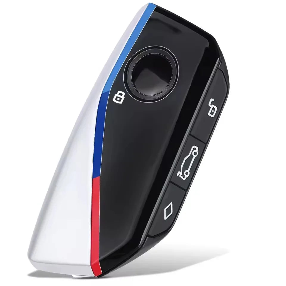 For BMW i7 X7 G07 LCI iX I20 X1 U11 7 Series G70 G09 XM U06 G81 M3 2023 2024 4 Buttons Remote Key Case Cover Shell Housing