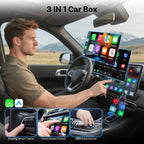 OTTOCAST Play2Video Express Wireless CarPlay Android Auto Adapter for Youtube Netflix for Volvo Chevrolet VW CarAccessorie