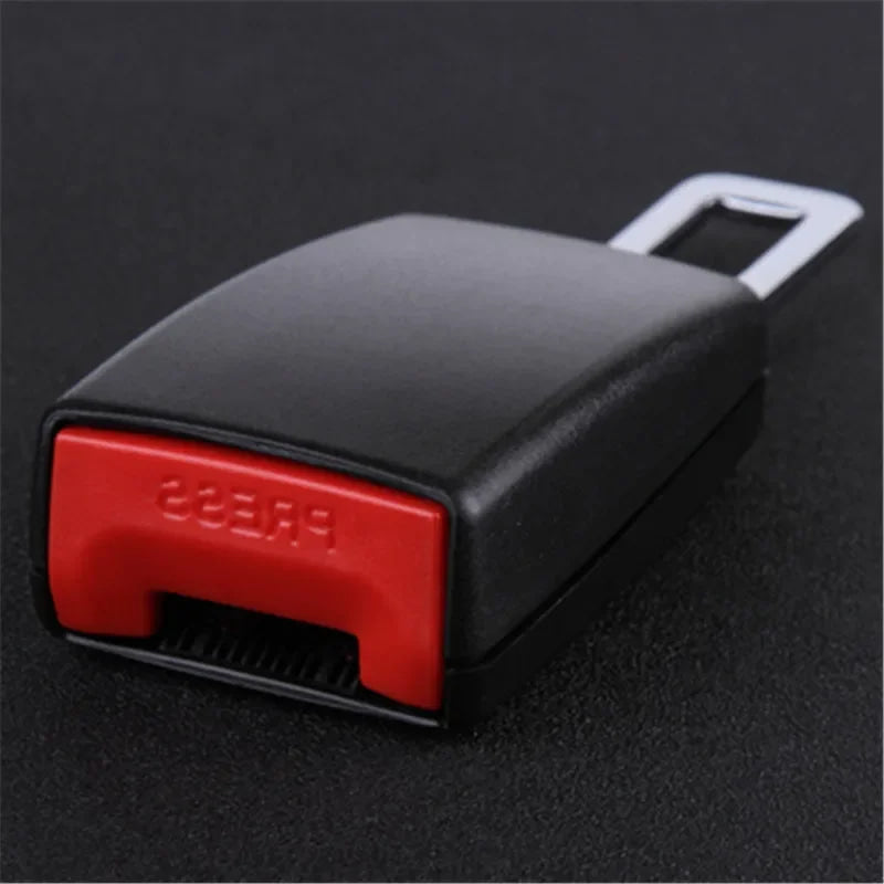 Extensor de Clip para cinturón de seguridad de coche, 2 uds., bloqueo de cinturón de seguridad, enchufe de hebilla, extensor de enchufe de inserción gruesa seguro