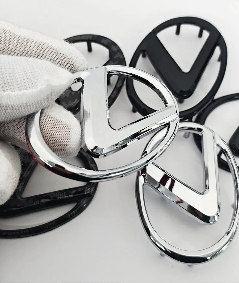 ABS Steering Wheel Center Emblem Sticker for Lexus RX NX ES IS GX LX UX CT GS F Sport RX300 RX350 GX460 etc Logo Badge Decal