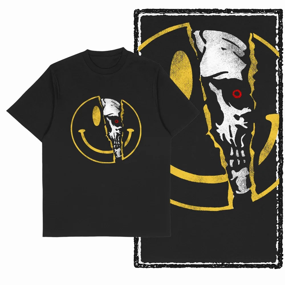 G25 Cool Vintage Cotton  Men's distressed Creative Printed Graphic T-shirt | Streetwear Big Size O-neck men's Tee Tshirt T shirt