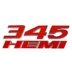 3D Metal Car Stickers 392 345 HEMI Emblem For Journey Charger Ram 1500 Caliber Nitro Caravan Avenger Dart Challenger Dodge