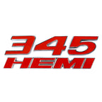 3D Metal Car Stickers 392 345 HEMI Emblem For Journey Charger Ram 1500 Caliber Nitro Caravan Avenger Dart Challenger Dodge