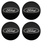 4pcs 56mm 60mm 54mm For Ford Ranger Focus Kuga Mustang Mondeo Fusion Esco Logo Car Wheel Center Hub Cap Rim Cover Emblem Sticker