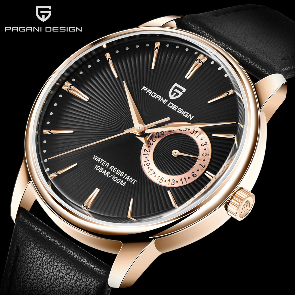 2026 New PAGANI DESIGN 40mm Men's Quartz Watch Luxury Business Sports Edition 100m Waterproof reloj hombre