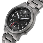 BERNY Titanium Watches for Men Classic Mens Field Watch Easy Read Outdoor Quartz Wristwatch Super Luminous Sapphire 5ATM