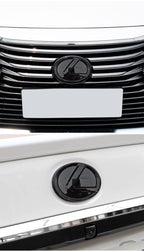 100/110/120/130/140/150/160mm Car Rear Trunk Emblem Front Grille Logo For Lexus ES RX NX LS UX LM LX GX LC RZ IS CT GS RC HS SC