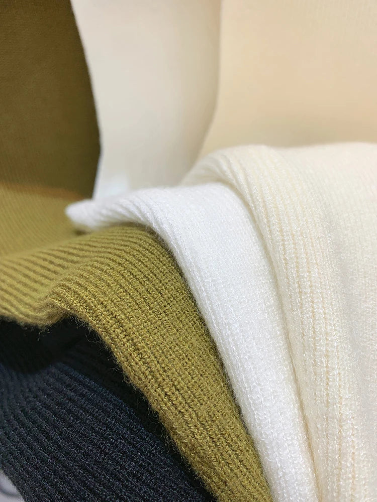 Camiseta sin mangas de punto para mujer, suéter ajustado corto sin mangas, suéteres lisos para primavera y otoño, jerséis 2026