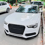 3Pcs Front Bumper Splitter Spoiler Lip For Audi A5 S-Line S5 2012- 2017 Glossy Black Front Bumper Spoiler Diffuser Body Kit