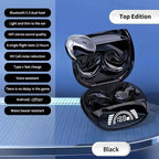 HOMEFISH Sleep Wireless Earbuds Bluetooth 5.3 Ultra - Thin Painless Wear ENC Noise Cancelling Long Battery with LED Display