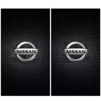 Car Stickers B-Pillar Center Column Decoration Cover PET Decals Auto Accessorie For Nissan Qashqai Juke Pulsar Sentra Altima Pat