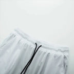 Pantalones cortos deportivos dos en uno para hombre, ropa deportiva transpirable e informal de secado rápido, de doble capa, para correr, M-3XL