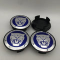 4pcs 3D 58mm For Car emblem Wheel hub Center Cap Badge covers sticker Decals Styling accessories
