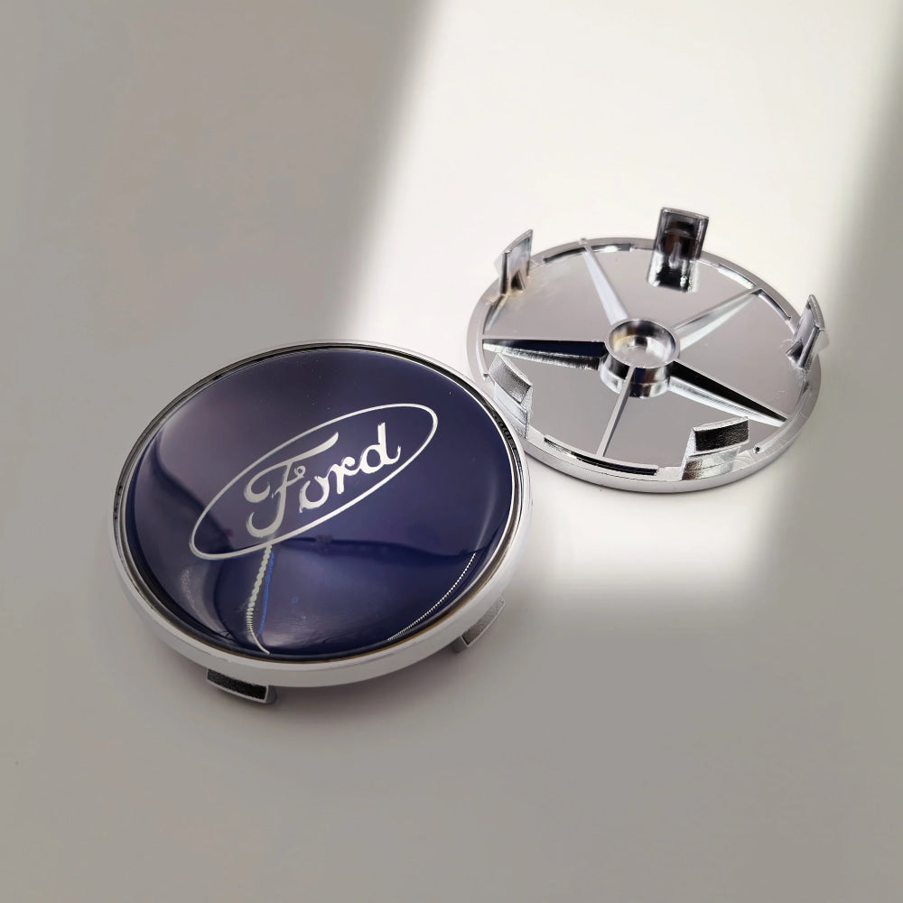 4pcs Car Wheel Center Caps Hubcap Cover 54/56/60/65/68mm For Ford Fiesta Mondeo Fusion Explorer Escape Focus Kuga Rim Cover
