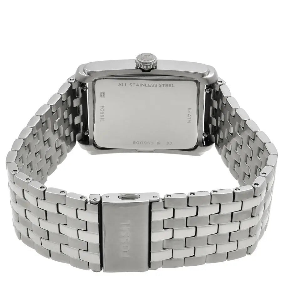 Fossil | Carraway Quartz Silver Dial Watch FS6008