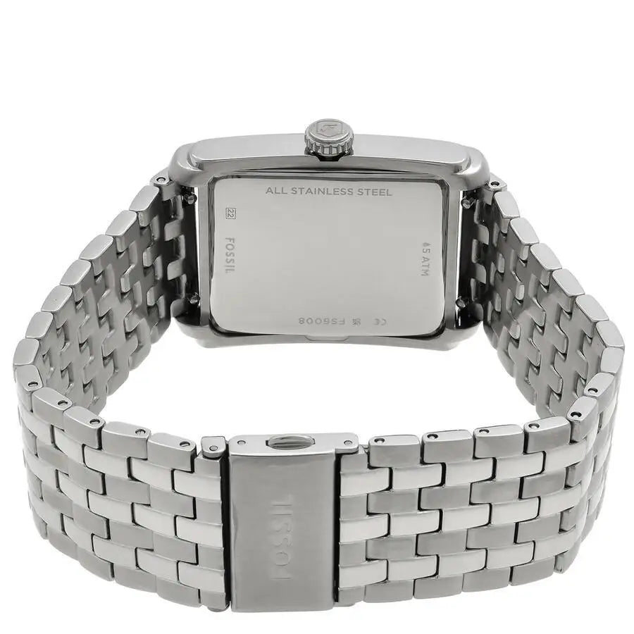 Fossil | Carraway Quartz Silver Dial Watch FS6008