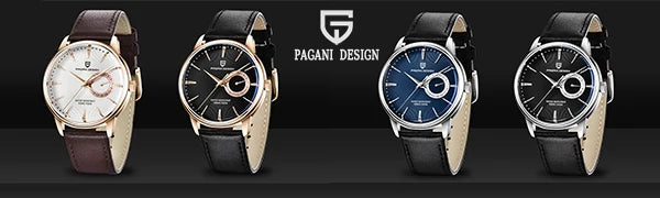 2026 New PAGANI DESIGN 40mm Men's Quartz Watch Luxury Business Sports Edition 100m Waterproof reloj hombre