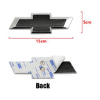1Pc 15cm 3D ABS Car Emblem Sticker for Chevrolet Captiva 2011-2018 Front Grill Rear Bumper Tail Door Trunk Styling Accessory