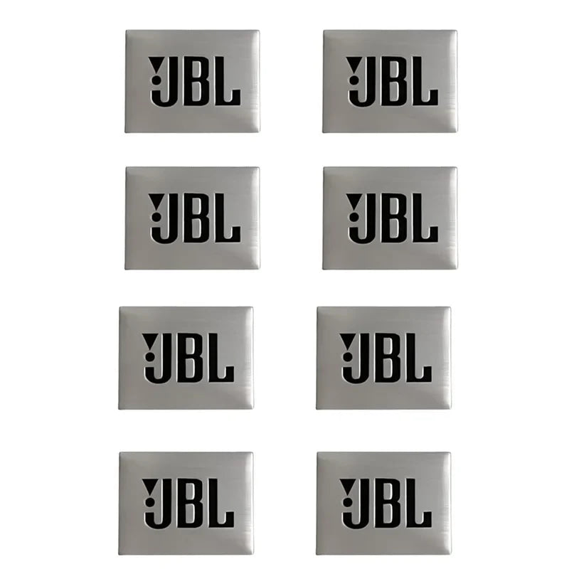 Chevrolet 3D Aluminum Car Audio Stickers Fit For Silverado Impala Malibu Equinox Cruze Camaro Tahoe/Suburban Blazer Spark Aveo