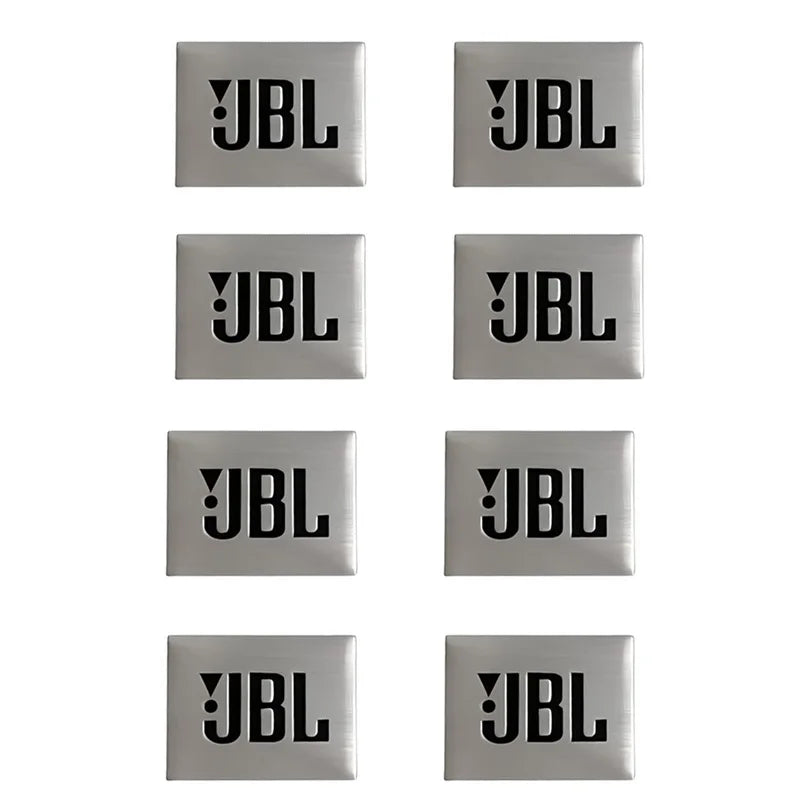 Chevrolet 3D Aluminum Car Audio Stickers Fit For Silverado Impala Malibu Equinox Cruze Camaro Tahoe/Suburban Blazer Spark Aveo