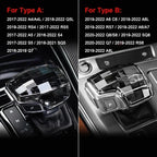 Audi Crystal Gear Shift Handle Head Lever A6 C8 A6L RS7 A7 Q8 S8 SQ8 Q7 RS6 A8L A4 A4L Q5L RS4 RS5 A5 S4 S5 SQ5