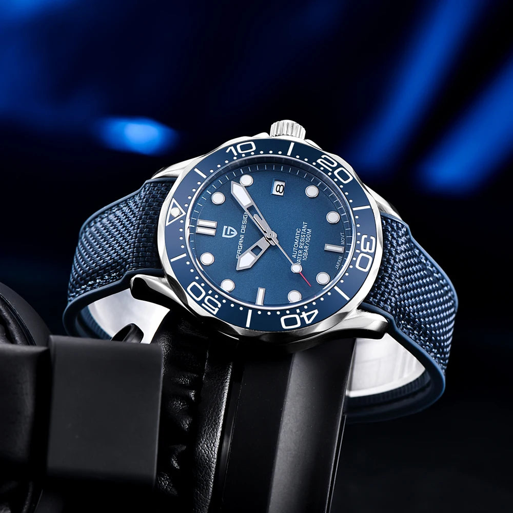 PAGANI DESIGN-reloj mecánico para hombre, reloj automático de lujo, de pulsera de negocios, con cristal de zafiro AR, novedad de 2026
