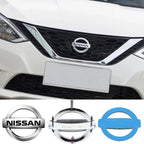 3D ABS New Emblem Car Front Rear Logo for Nissan Tiida Sentra Teana X Trail T30 T32 Almera Kicks Micra Qashqai J10 J11 Leaf Juke