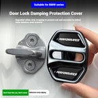 4pcs Car Door Lock Cover For BMW3 5Series X1X3X4X5 G01 G20 G32 F48 G45 G02 F15 G05 G07 G60 Anti Rust Protective Trim accessories