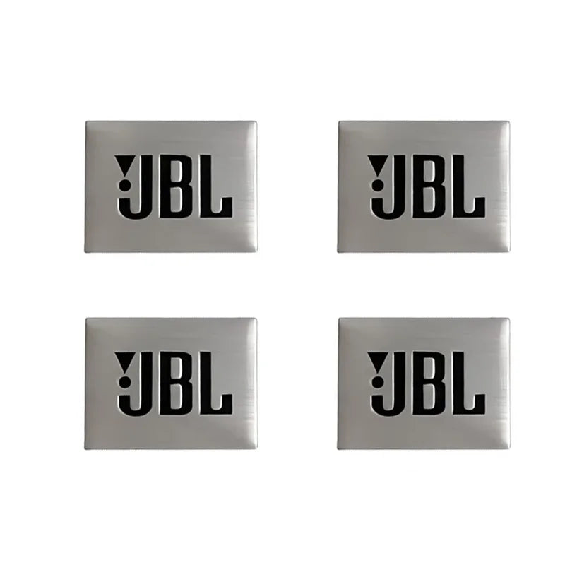 Chevrolet 3D Aluminum Car Audio Stickers Fit For Silverado Impala Malibu Equinox Cruze Camaro Tahoe/Suburban Blazer Spark Aveo