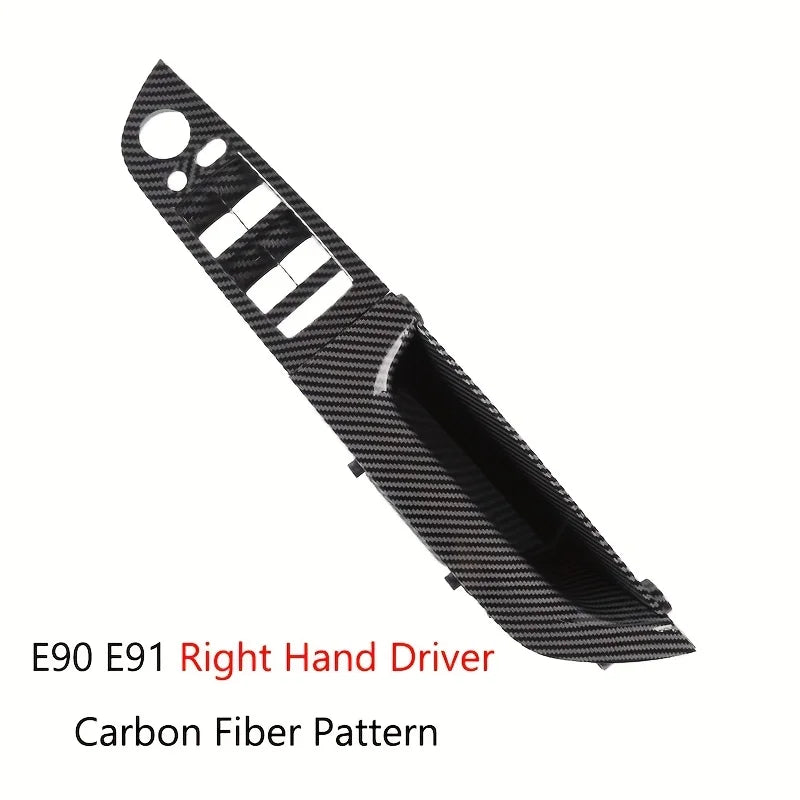 LHD RHD 3 Series E90 E91 E92 Main Driver Interior Door Cover Panel Pull Handle For BMW  E91 E92  316 318 320 325 328i