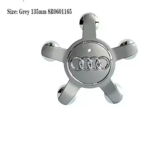 4pcs AUDI 60/61/68/69/77MM/135MM Car Wheel Center Hup Cap Cover for A6L A7 A8 A3 A4 A5 A6 S3 S4 Q3 Q5 Q5L Q7 RS3 RS4 RS5 RS6 TT