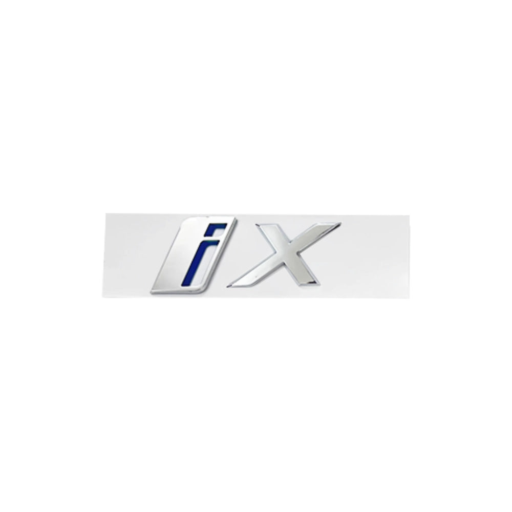New Rear Trunk Emblem iX i3 i4 i7 iX3 iX4 iX7 Letters Sticker for BMW X1 X3 X4 X5 X7 Car Badge Decal Auto Exterior Accessories