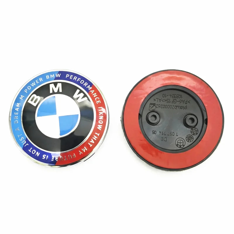 2 Holes 3 Holes Hood Emblem Trunk Badge BMW F20 F22 F23 F30 F80 F31 F34 F32 F82 F33 F10 F11 E81 E87 E63 E64 F12 F13 E85