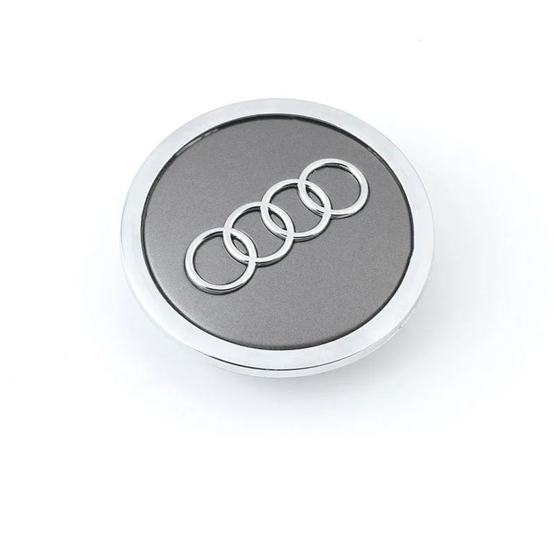4pcs 60mm 61mm 68mm 69mm Car Styling Wheel Center Cap Hub Covers Badge 4B0601170 For Audi A3 A4 A5 A6 A7 A8 S4 S6 Accessories