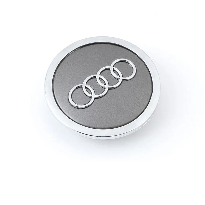4pcs 60mm 61mm 68mm 69mm Car Styling Wheel Center Cap Hub Covers Badge 4B0601170 For Audi A3 A4 A5 A6 A7 A8 S4 S6 Accessories