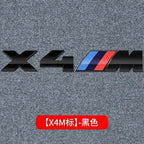 3D Metal Car Body Side Badge Body Rear Trunk Decor Sticker Modification For BMW M X1 X2 X3 X4 X5 E84 F26 E83 F25 E53 E70 E71 G02