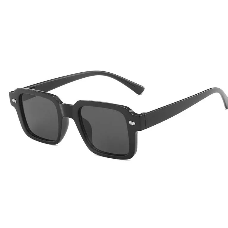 Gafas de sol rectangulares retro con montura pequeña para mujer