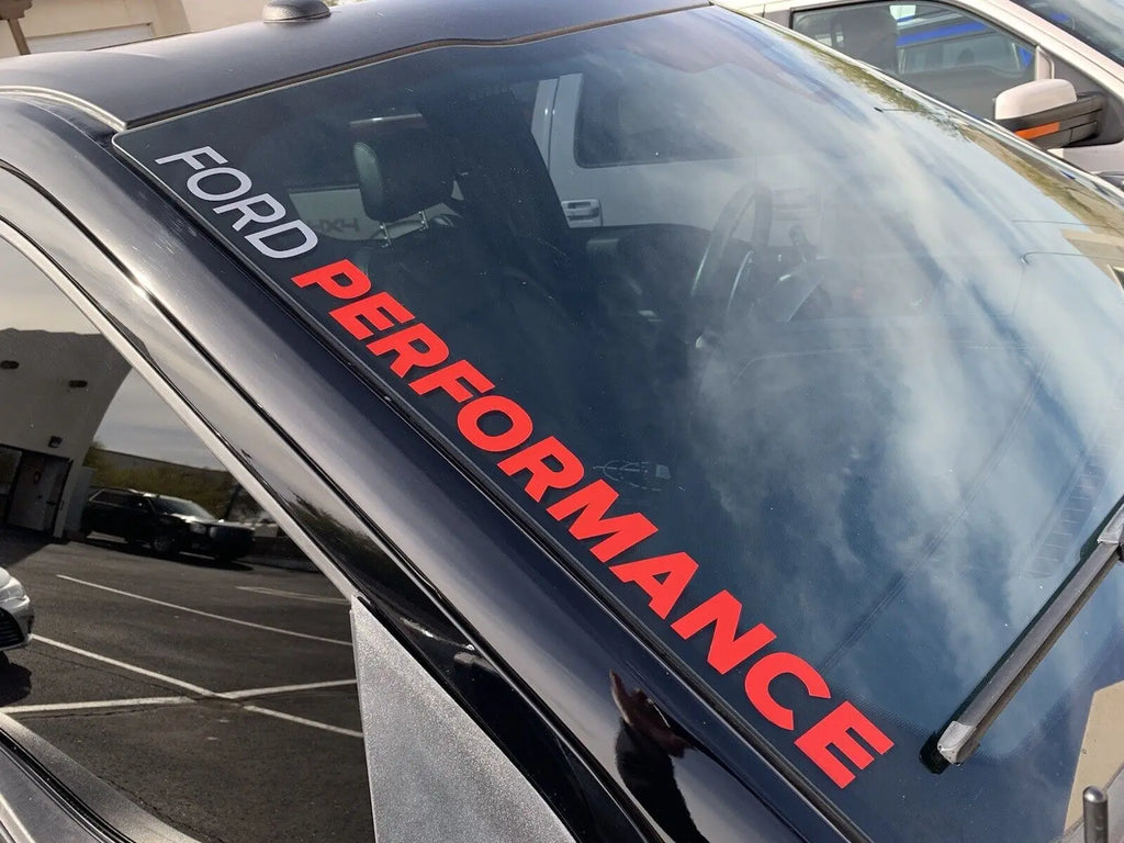 Custom Make Ford Performance Decal Sticker Fits F-150 Raptor F-250 F-350 Explorer ST