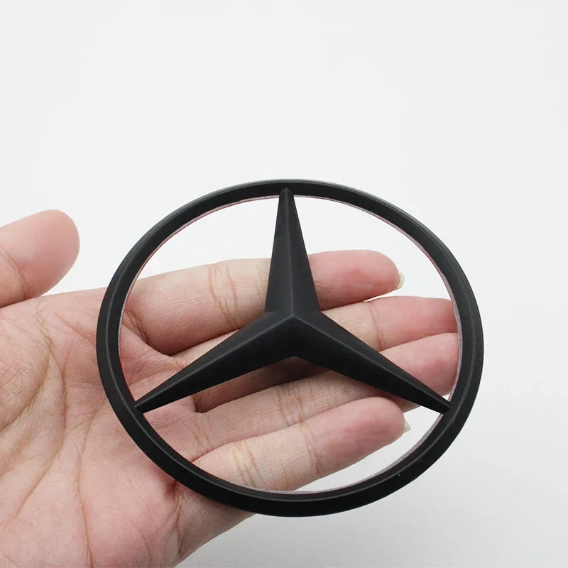 1Pcs ABS Car Rear Decal Trunk Emblem Sticker Mercedes Benz Replace Accessories For W204 W222 W205 W177 W212 W213 X253 W203 W176