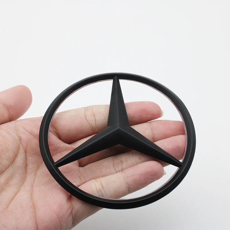 1Pcs ABS Car Rear Decal Trunk Emblem Sticker Mercedes Benz Replace Accessories For W204 W222 W205 W177 W212 W213 X253 W203 W176