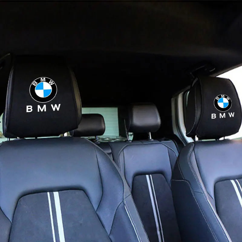 Car Seat Headrest Pillow Cover Pillow Pad Styling Pillows Cover Sticker For BMW M e46 e90 e60 f30 f10 e39 e36 g20 g30 f20 e87