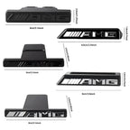 Car Front Grille Emblem Decoration Sticker Auto Styling Accessories For Mercedes Benz AMG W204 W205 B180 W221 W447 Smart CLG GLS
