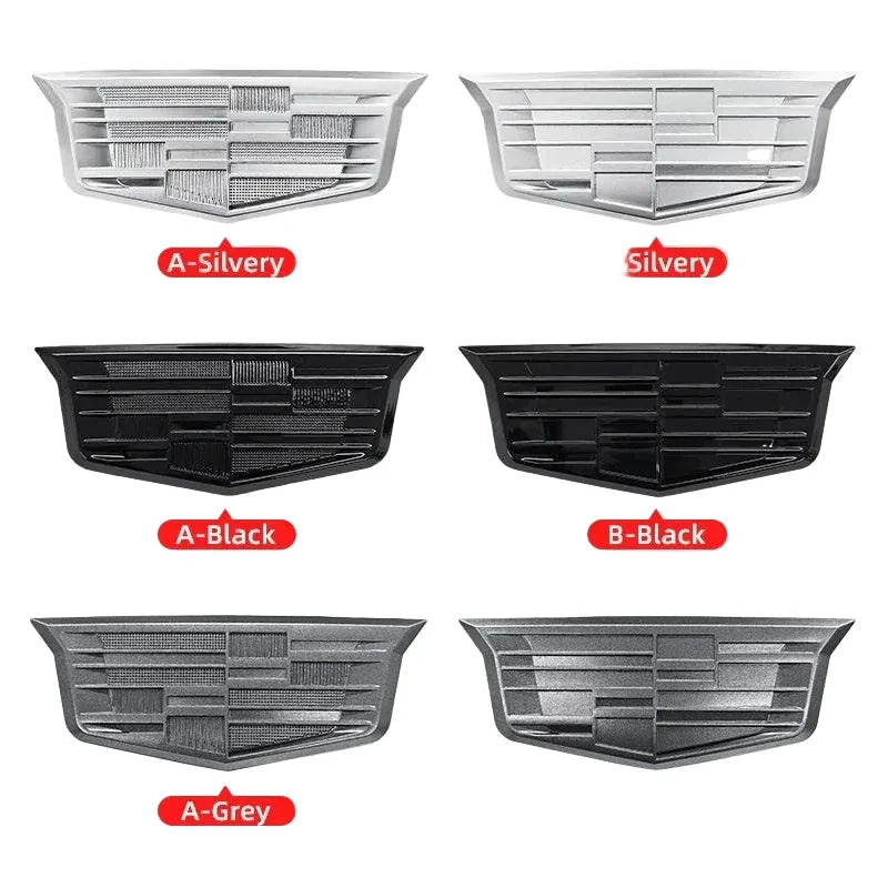 ABS Car Body Stickers Side Decals Emblem for Cadillac CT5 XT5 XT6 Escalade CTS DTS SLS XLR ATS SRX Tiburon Deville Accessories